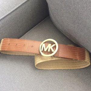Michael Kors wicker belt